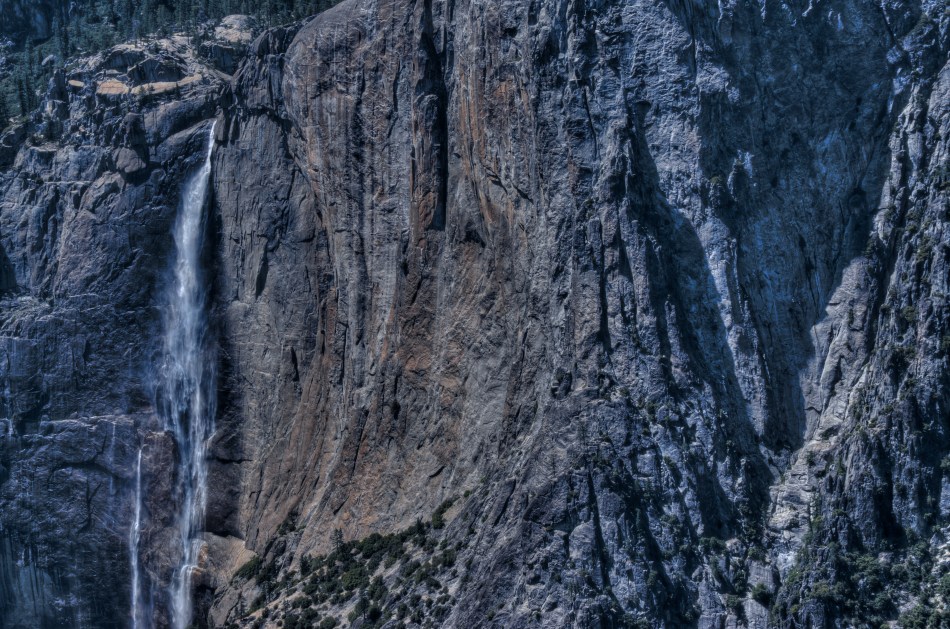 Cascade and Cliff Face