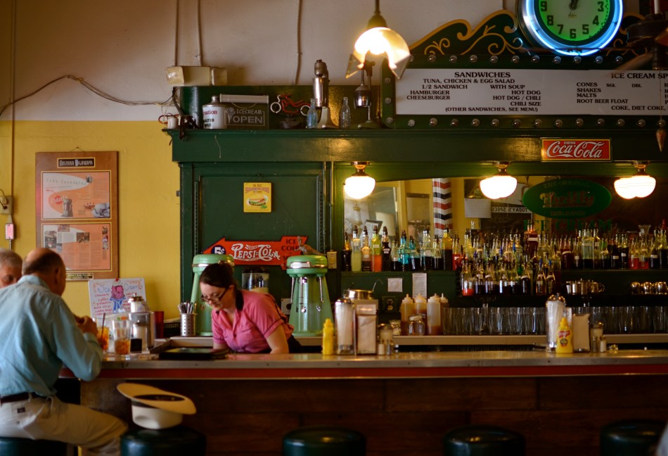 Try the special. Heck, it's all special at the lunch counter at McAlpine's Soda Fountain in Phoenix. 1/100 sec., f/1.8, ISO 100 35mm. 