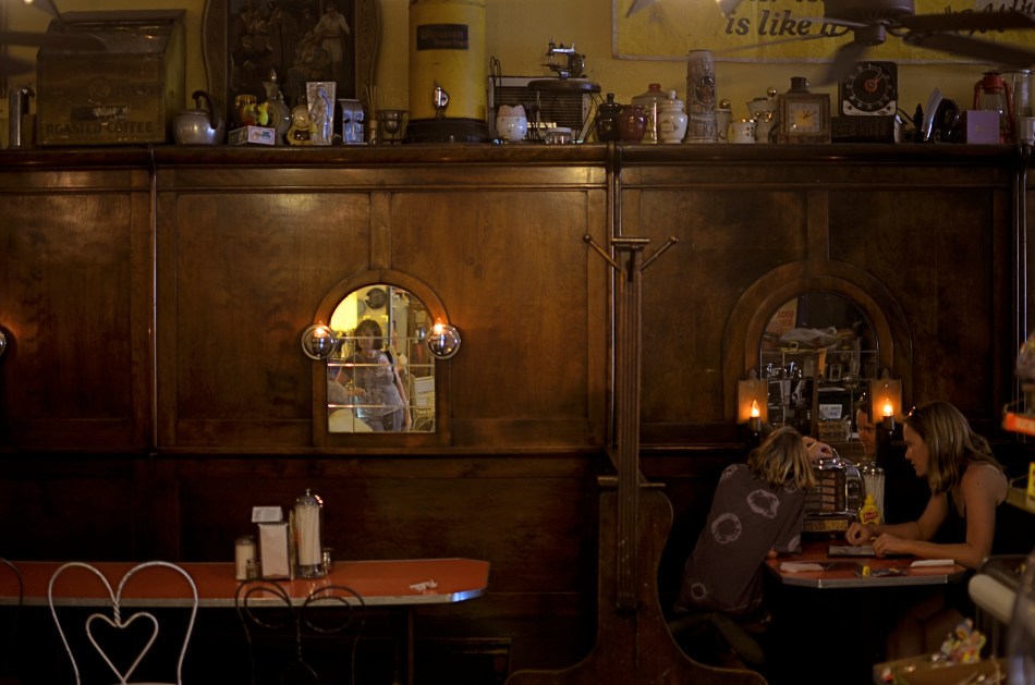 Three plays for a quarter, so you can eat "Tutti Fruiti" and listen to it, too. 1/40 sec., f/1.8, ISO 100, 35mm. 