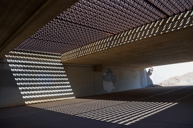 Same settings as in the "jogger" frame, but a little colder minus the human element. A matter of taste. 