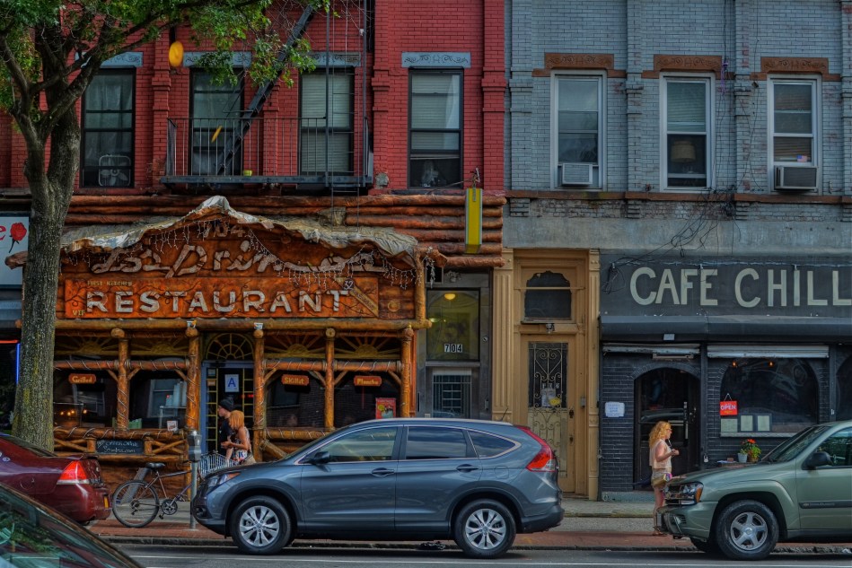 Cafe Chill, Brooklyn, 2013. 1/200 sec., f/5.6, ISO 100, 35mm.
