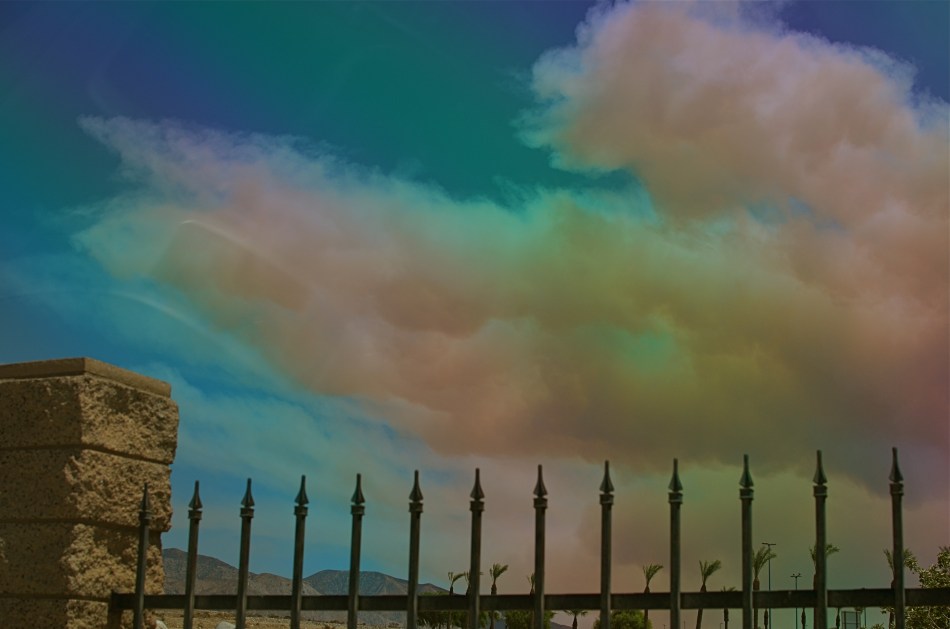 Wildfire, Cabazon, California, August 8, 2013. 1/500 sec., f/5.6, ISO 100, 35mm.
