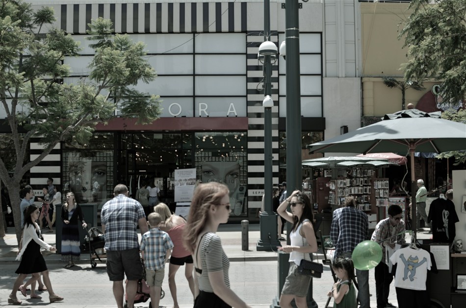 Third Street Promenade, Santa Monica, 2013.