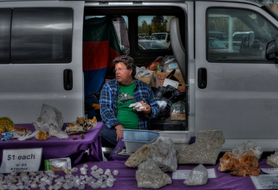 Look Around, I'm Almost Done With My Lunch.