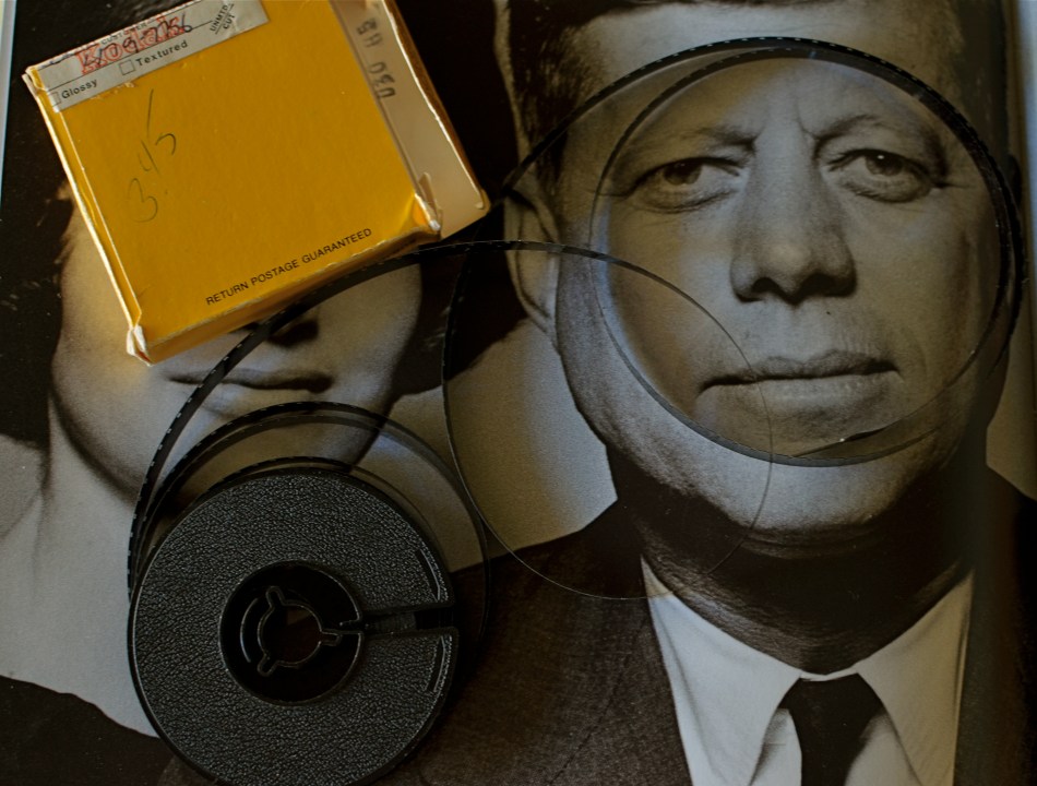 Photomontage by Michael Perkins. Original Kennedy family portrait (c) Richard Avedon.