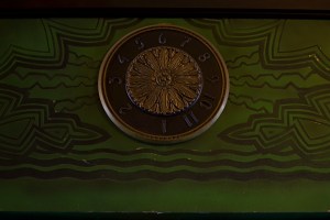 The Desmond building's elevator floor indicator, circa 1928. 1/40 sec., f/1.8, ISO 100, 35mm.