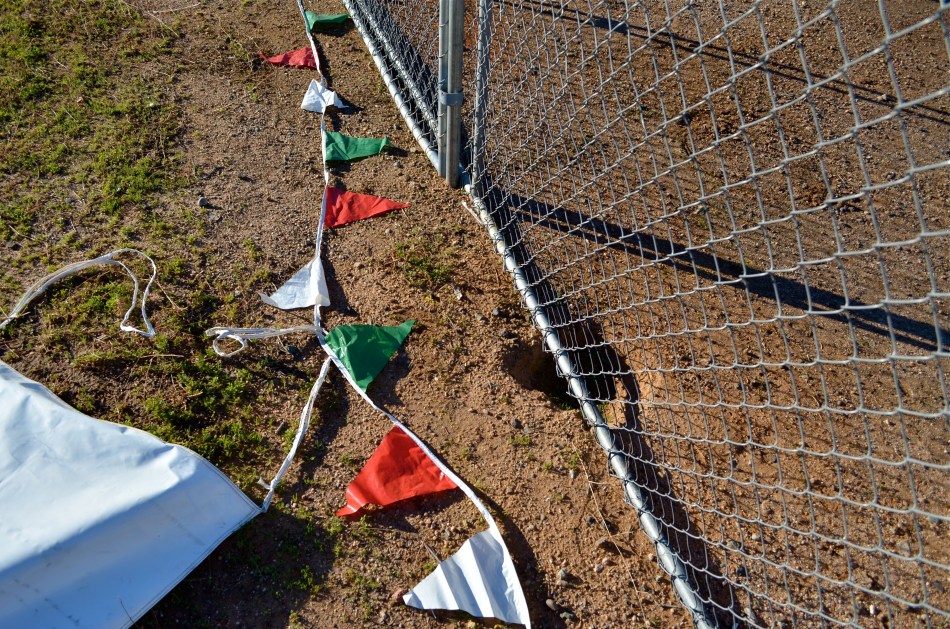 Pack up and get out of town.