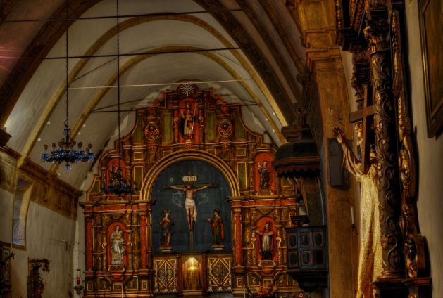This may have been taken inside a chapel, but not even Jesus could save this one. Gooey and creepy.
