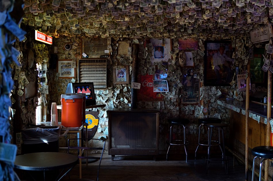 Main bar, Greasewood Flats, Arizona, 1/12/13. 1/30 sec., f/3.5, ISO 250, 35mm.