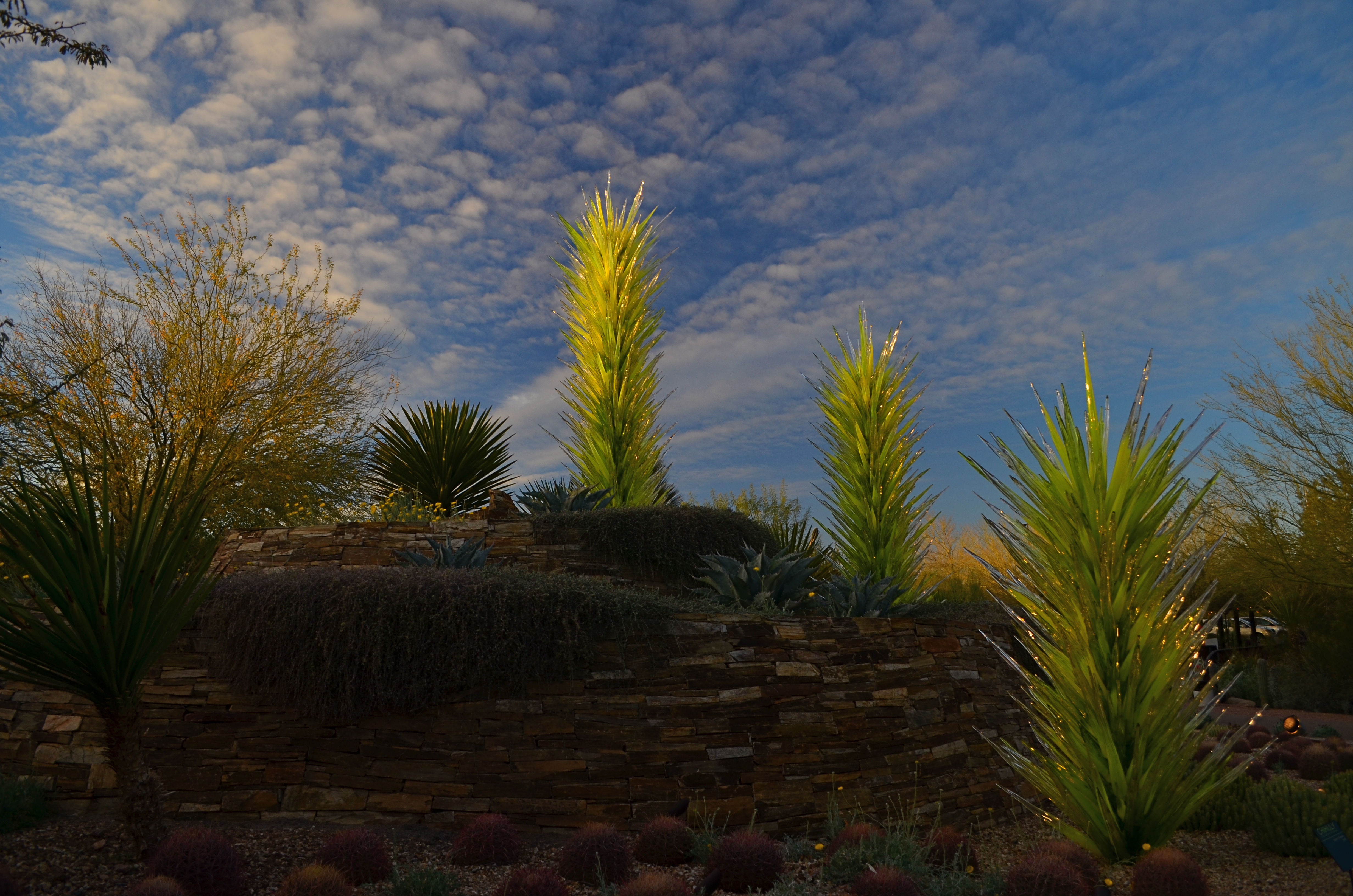 Doubling up on color by combining intense Arizona sunset light with some help from a polarized filter. 1/125 sec., f/5.6, ISO 100, 18mm.