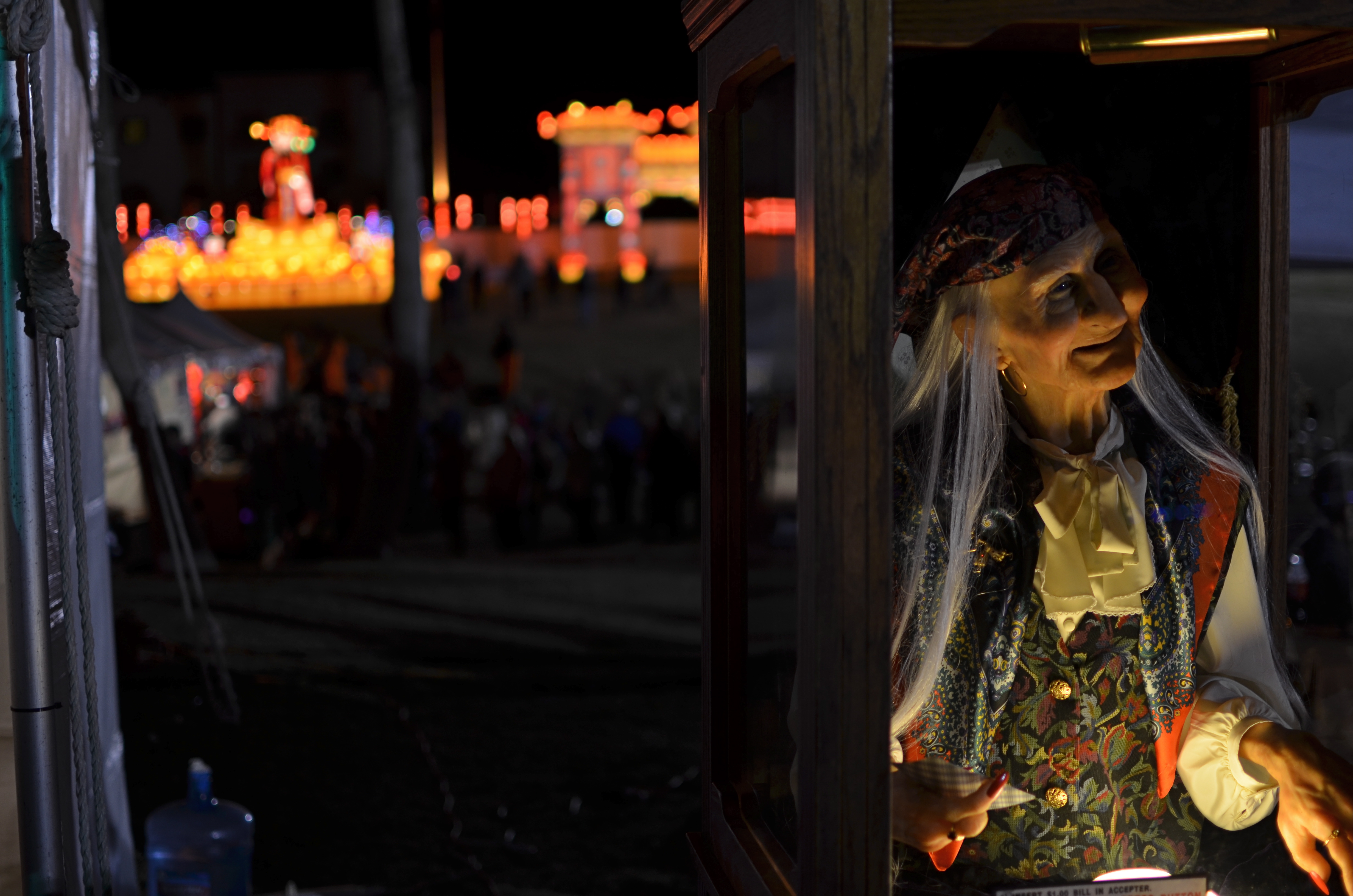 "Went To See The Gypsy..." 1/40 sec., f/1.8, ISO 100, 35mm.