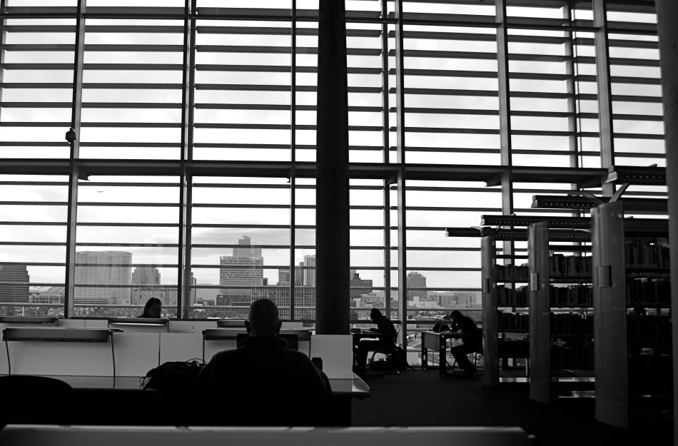 Solitude: An in-camera monochrome at 1/250 sec.,f/5.6, ISO 100, 18mm.