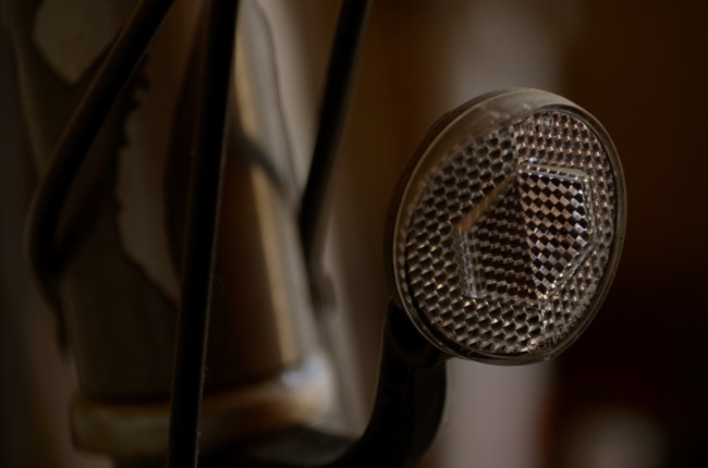 Shot from about five feet out, zoomed to 220mm: 1/80 sec., f/8, ISO 100.