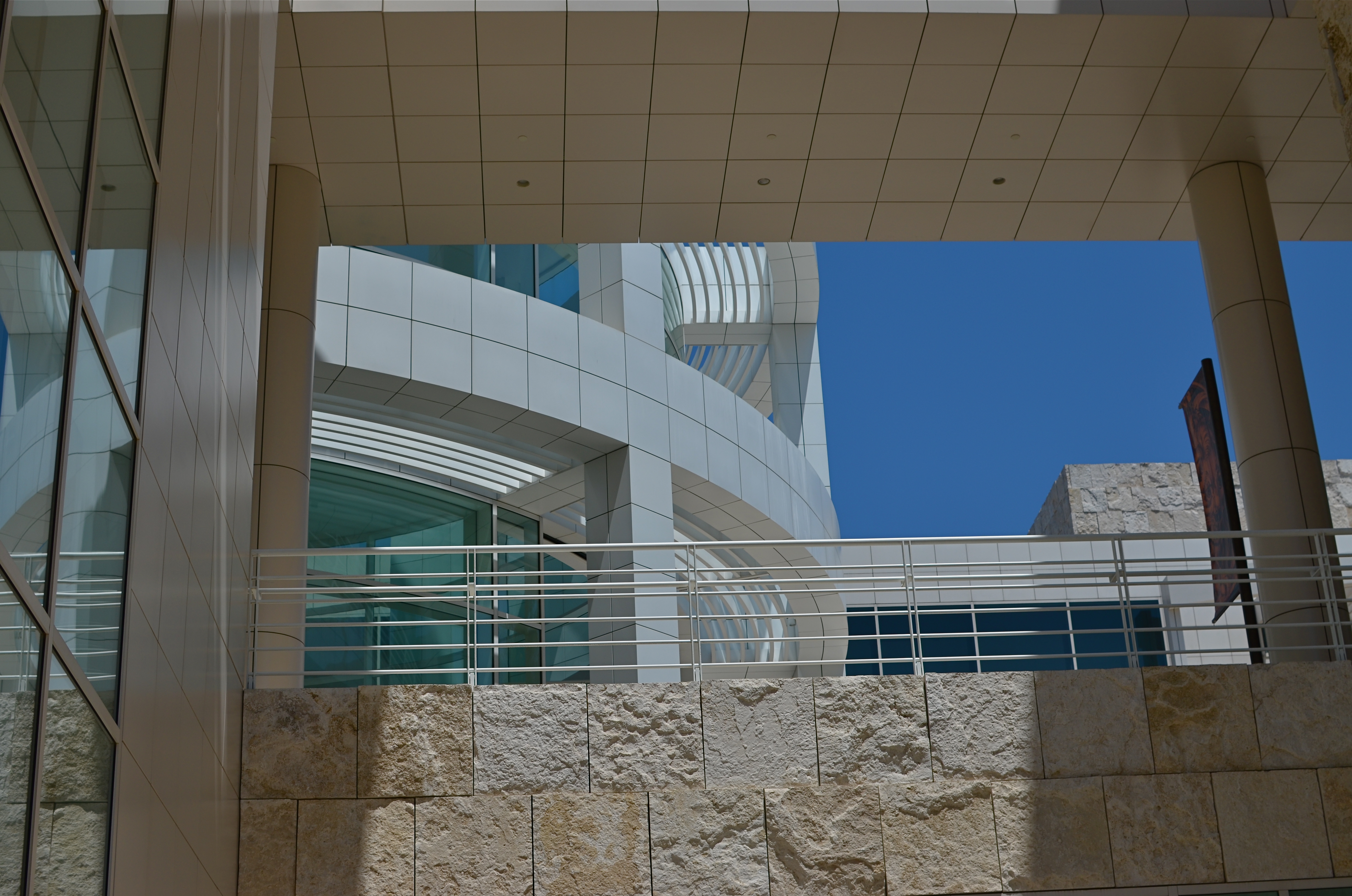 Los Angeles' Getty Museum. 1/1600 sec., f/5.6, ISO 100, 35mm.
