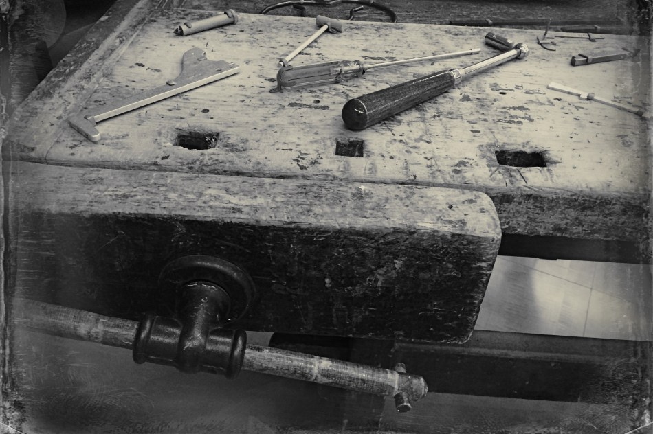 Black and white was the right choice here, but a decision about the kind of black and white was also crucial.