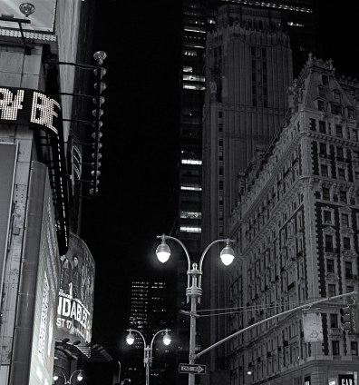 Yeah, it's "Broadway", but a little further from the solar flare of its neon overkill.