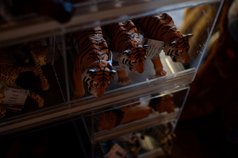 Captured live in the gift shop: 1/40 sec., f/2. ISO 100, 35mm.