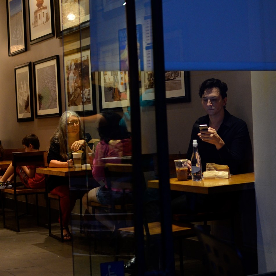 What is this photograph saying? Well, that's for you to decide, isn't it?