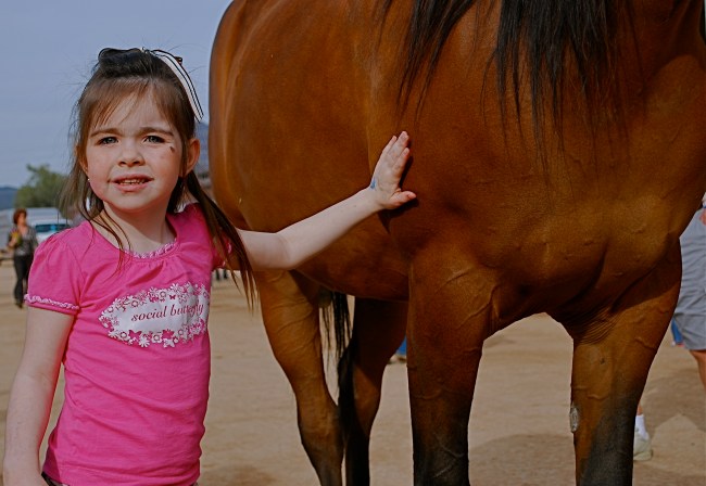 Thought the cute kid would be what this picture was "about". Guess I was wrong. 