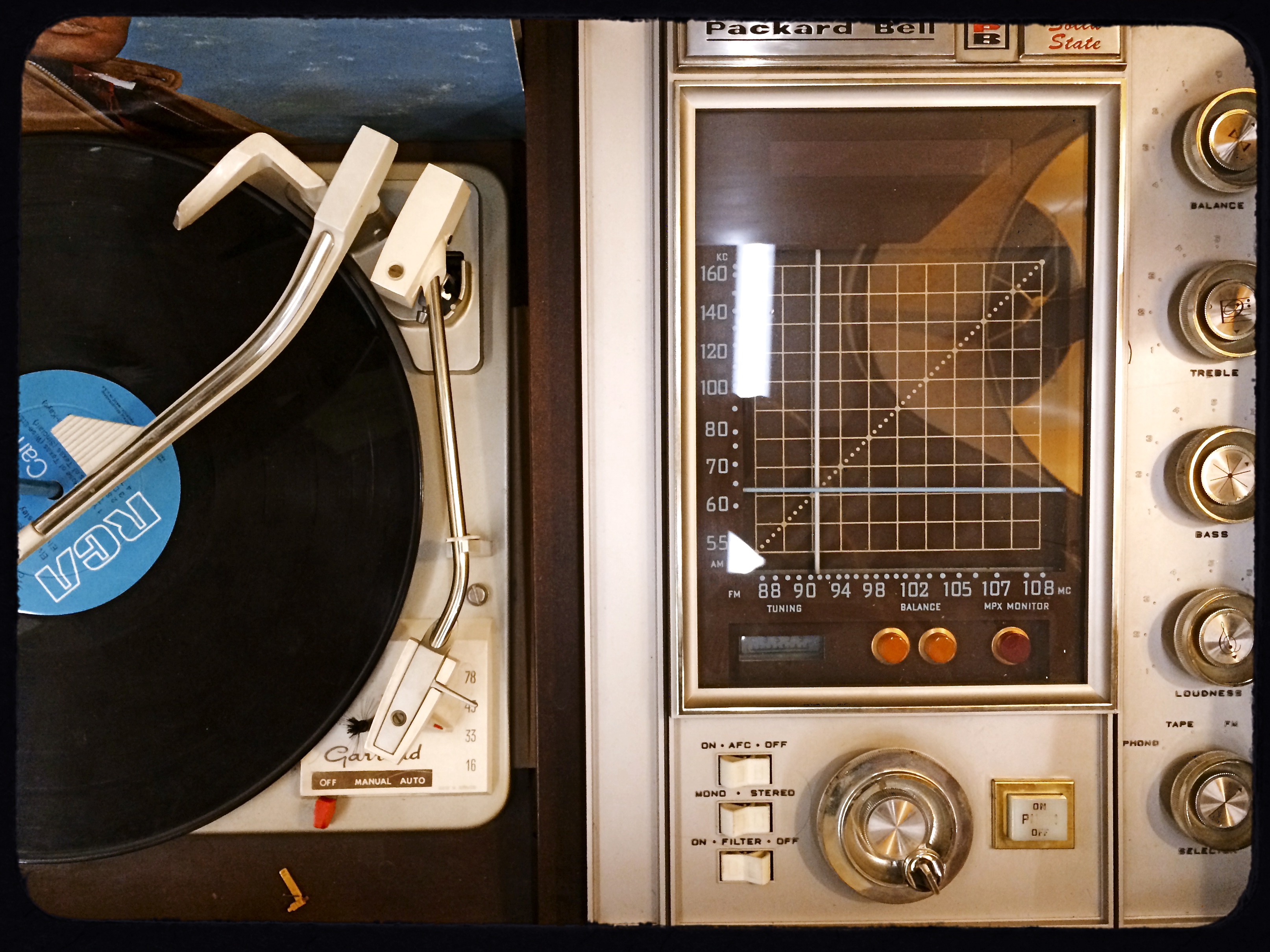 True Stereophonic Reproduction, 2014. Shot on the fly with an iPhone at my favorite junk store.