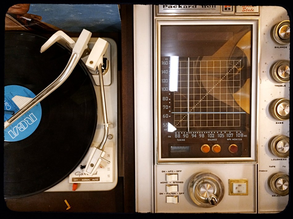 True Stereophonic Reproduction, 2014. Shot on the fly with an iPhone at my favorite junk store.