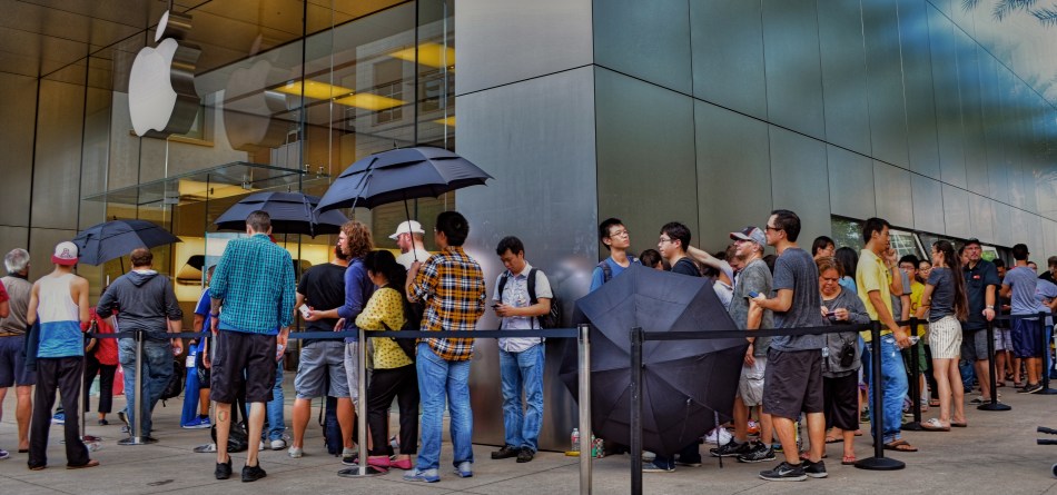 Sometimes the story is "the crowd..."