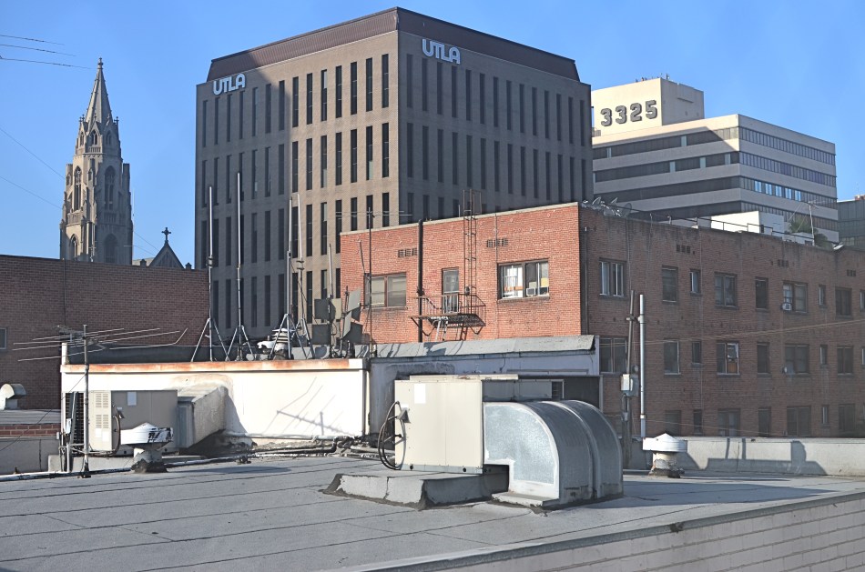 WIthout the filter, also through the window. Haze City. 