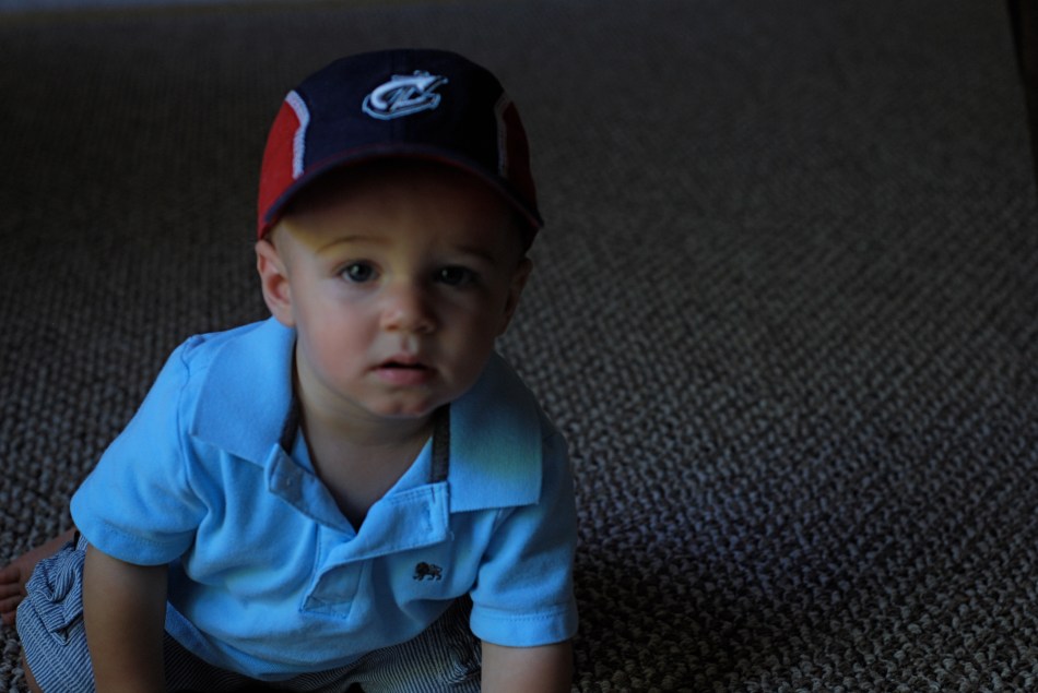 Not the sharpest image I ever shot, but look at that face.