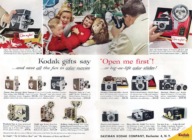 Kodak taught us that real holiday memories began after their cameras were unwrapped.