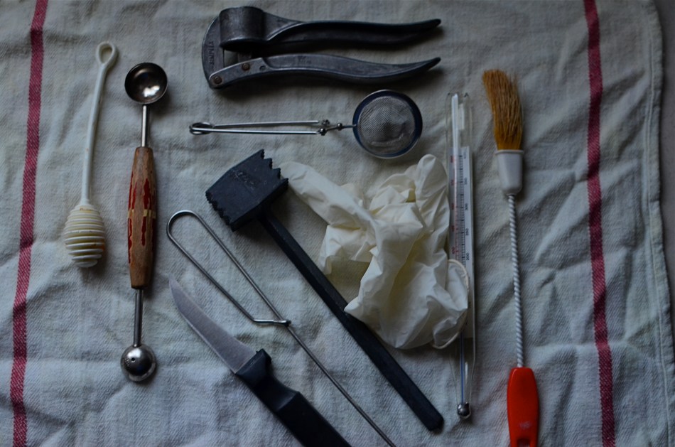 The Instrument Tray, 2015. Surgical equipment or foodie fantasy?