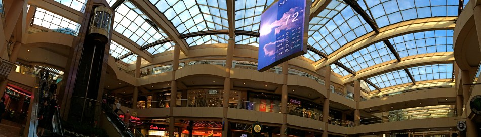 It's A Mall World, After All: iphone panoramics make good design tools, but they ain't about realism.