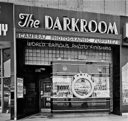 The Darkroom in its Kodachrome days.