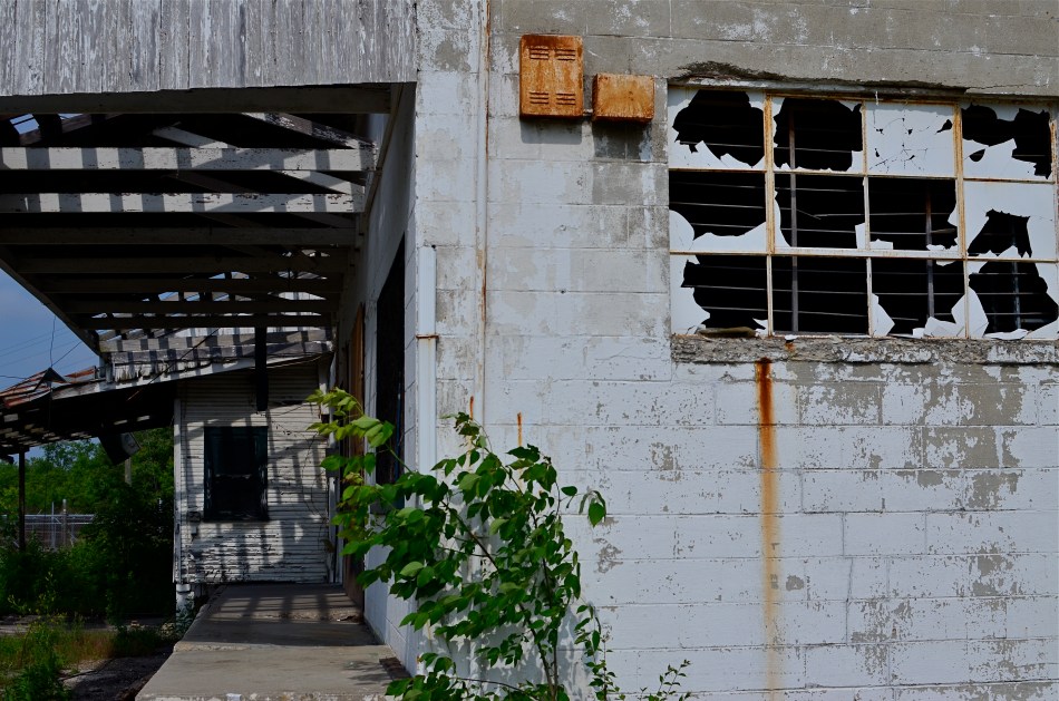 This hulk was once someone's idea of progress and prosperity.