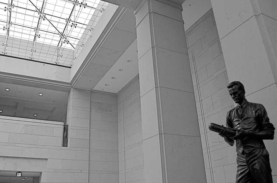 This shot is a snap (sorry) with available light and today's digital sensors. 1/100 sec., f/5.6, ISO 250, 20mm.