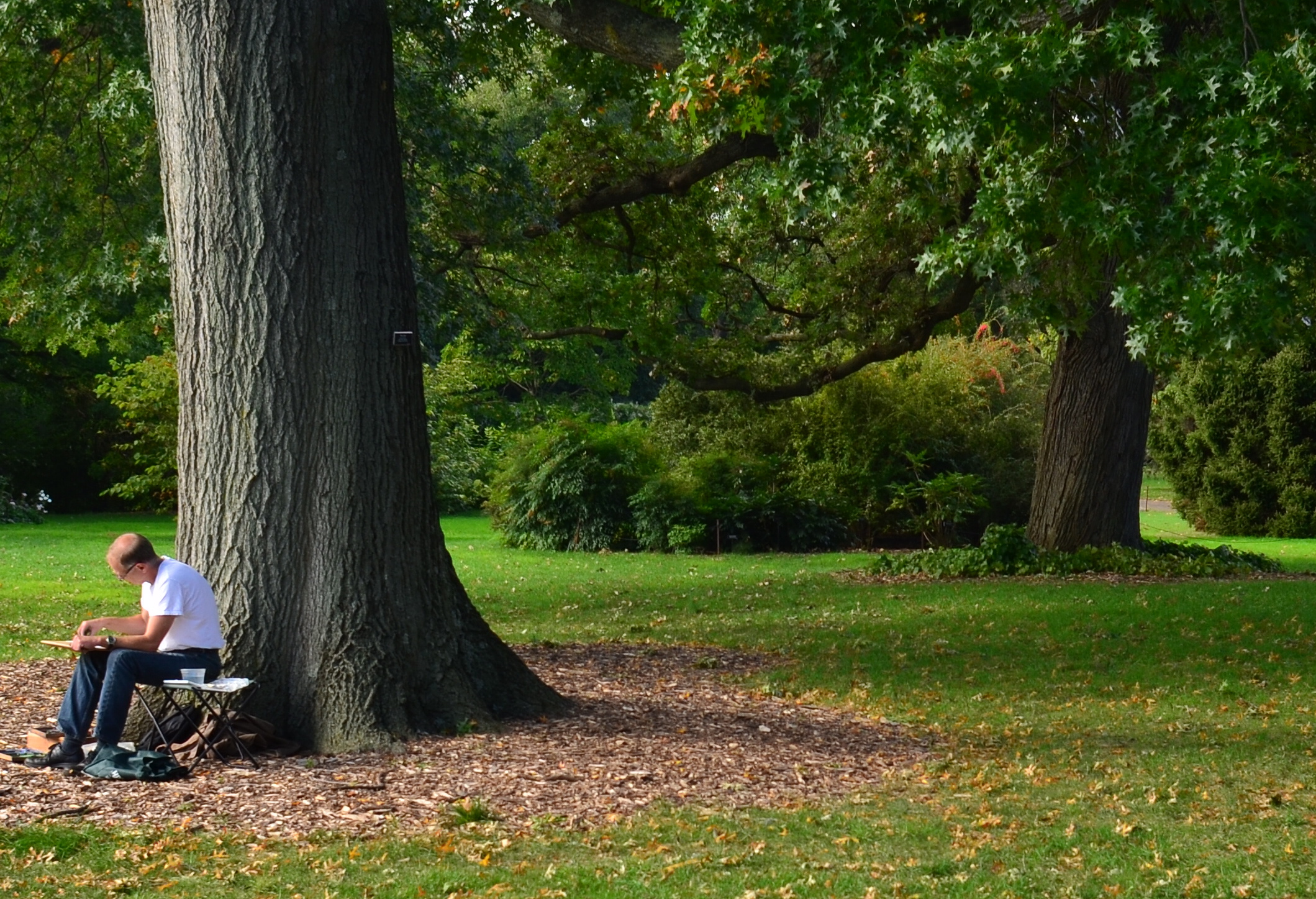Slow yourself down by shooting someone who is slowing himself down.