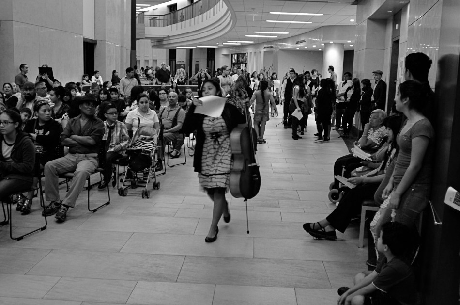 String Section To The Stage!, 2015.