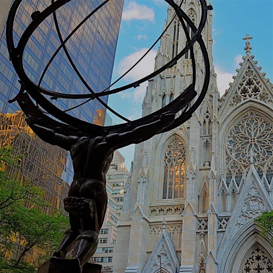 Just inches away from the framing of the earlier shot, same 24mm lens. What's different is the shooting angle.