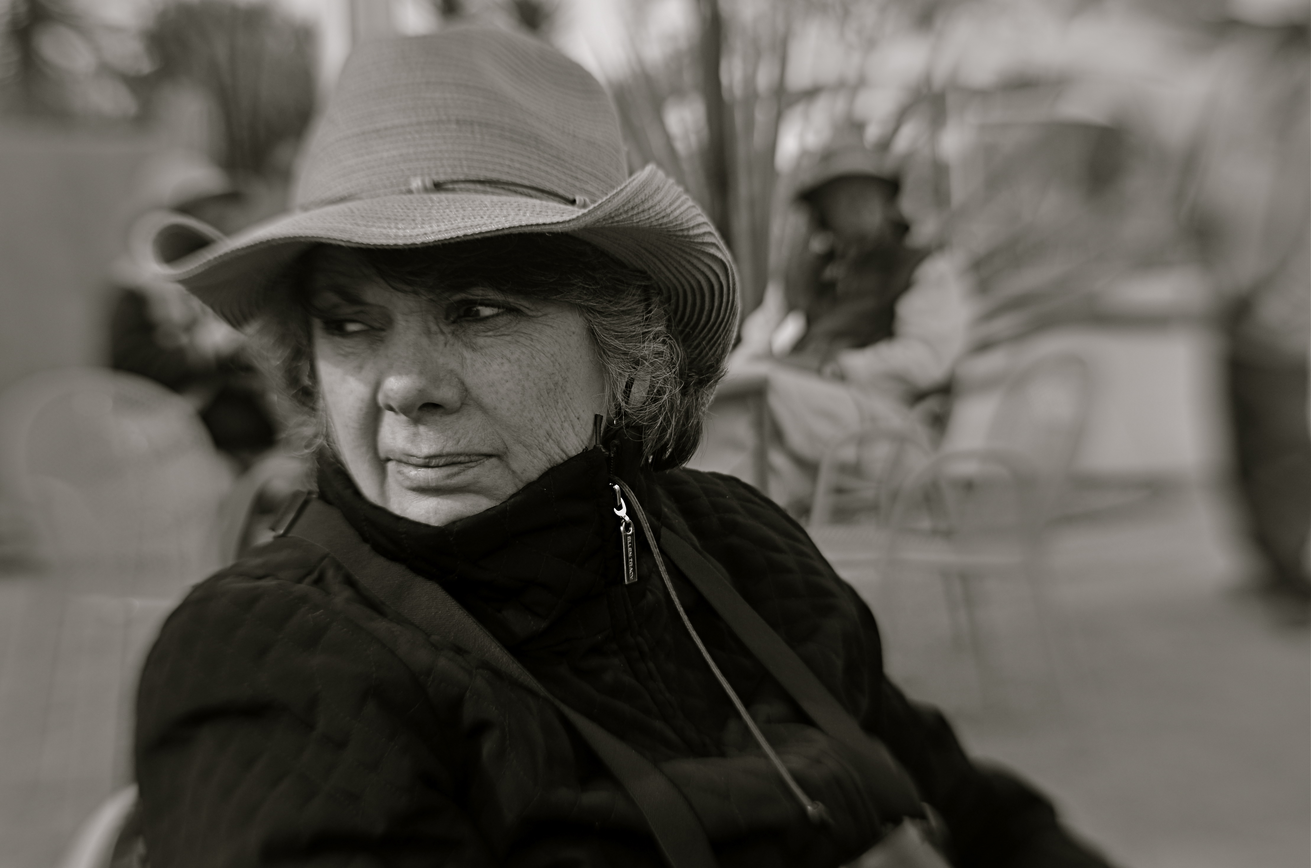 Looking West, 2016. A portrait shot with a Lensbaby Composer Pro, an effects lens with built-in selective focus.