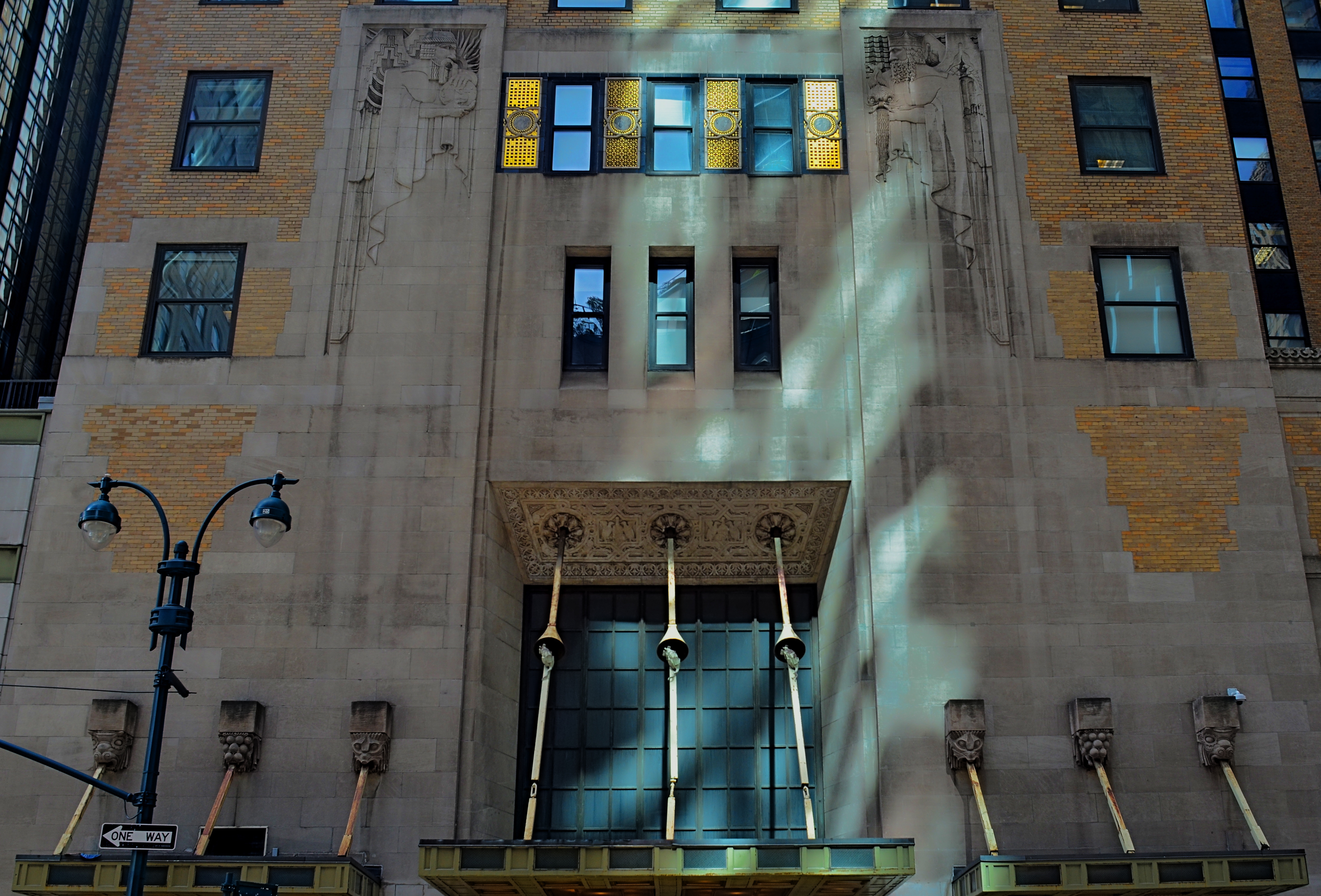 New York is one of the great treasure troves for lovers of Art Deco. This complex is literally in the shadow of the Chrysler building.