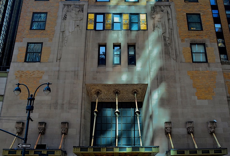 New York is one of the great treasure troves for lovers of Art Deco. This complex is literally in the shadow of the Chrysler building.