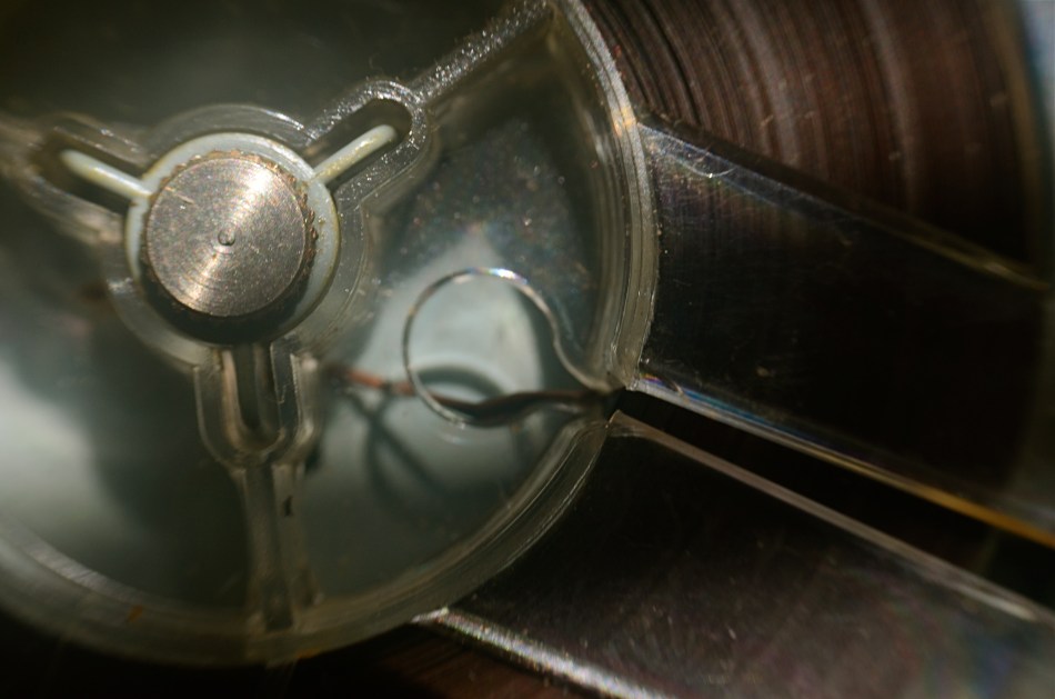 How little of a tape recorder need be shown to convey a sense of that object?