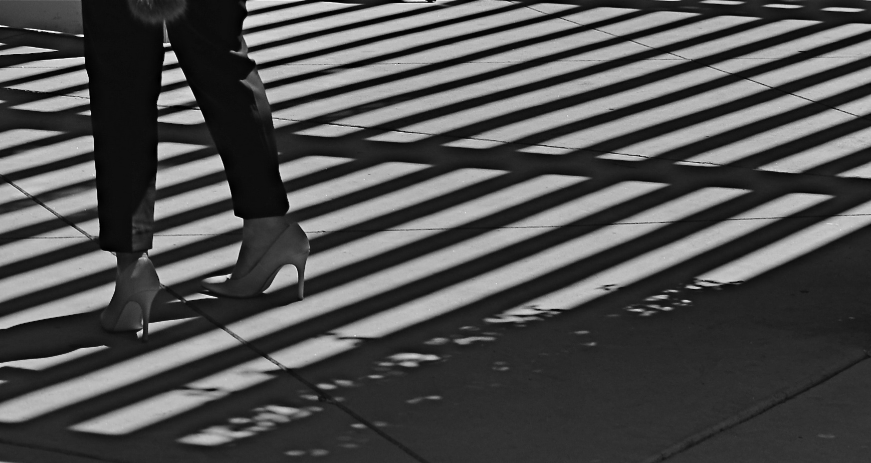 Several big bites of the scissors later...