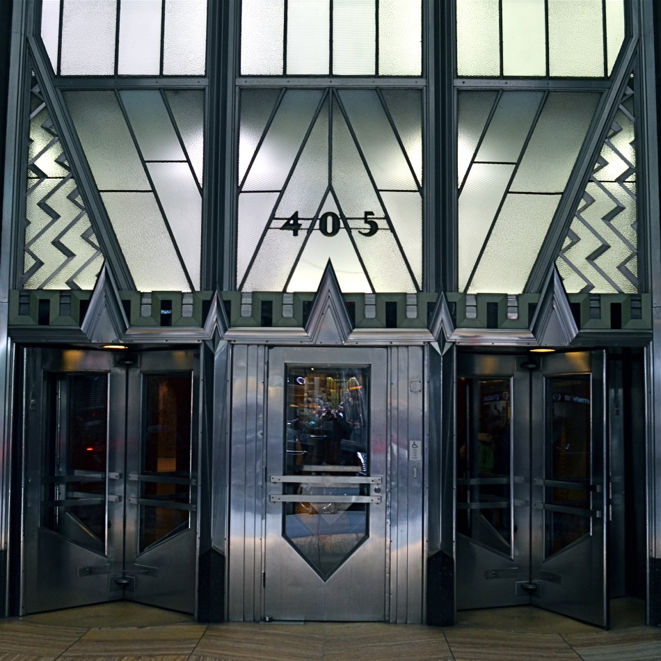 This is not "the" Chrysler Building, but it is "a" Chrysler Building.