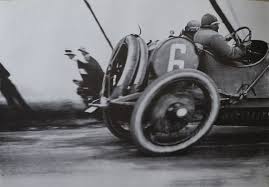 Lartigue's social set were the racers and aviators of the sleek new century. 